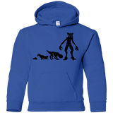 Sweatshirts Royal / YS Demogorgon Evolution Youth Hoodie