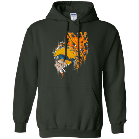 Sweatshirts Forest Green / S Demon Fox Pullover Hoodie