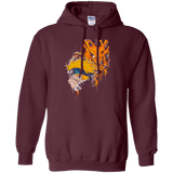 Sweatshirts Maroon / S Demon Fox Pullover Hoodie