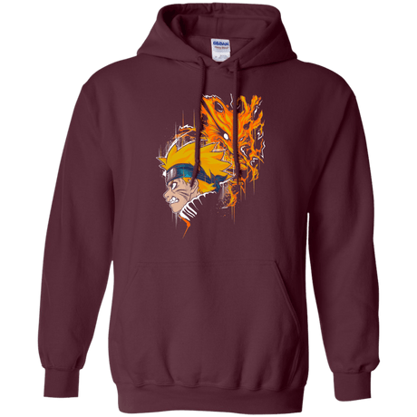 Sweatshirts Maroon / S Demon Fox Pullover Hoodie