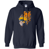 Sweatshirts Navy / S Demon Fox Pullover Hoodie