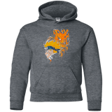 Sweatshirts Dark Heather / YS Demon Fox Youth Hoodie