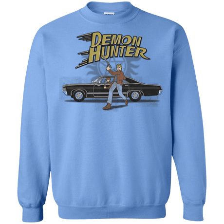 Sweatshirts Carolina Blue / Small Demon Hunter Crewneck Sweatshirt