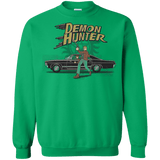 Sweatshirts Irish Green / Small Demon Hunter Crewneck Sweatshirt