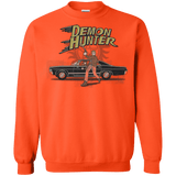 Sweatshirts Orange / Small Demon Hunter Crewneck Sweatshirt