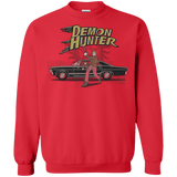 Sweatshirts Red / Small Demon Hunter Crewneck Sweatshirt