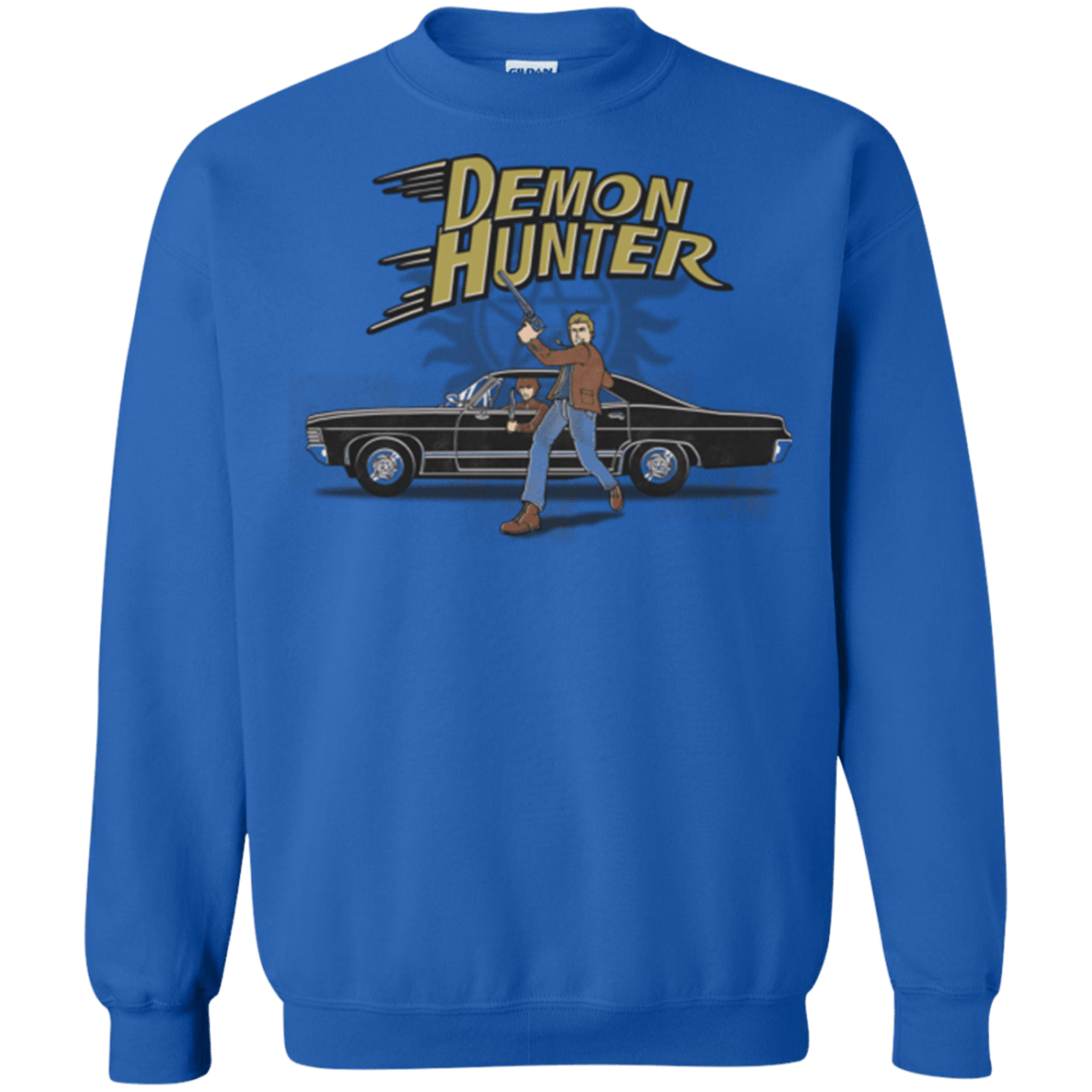 Sweatshirts Royal / Small Demon Hunter Crewneck Sweatshirt