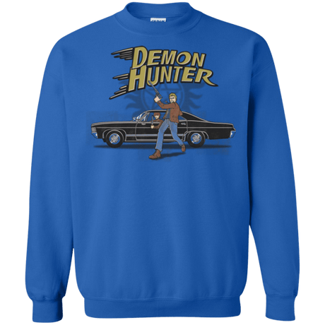 Sweatshirts Royal / Small Demon Hunter Crewneck Sweatshirt