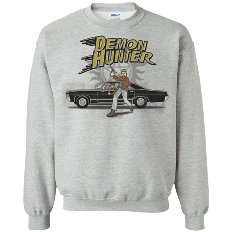 Sweatshirts Sport Grey / Small Demon Hunter Crewneck Sweatshirt