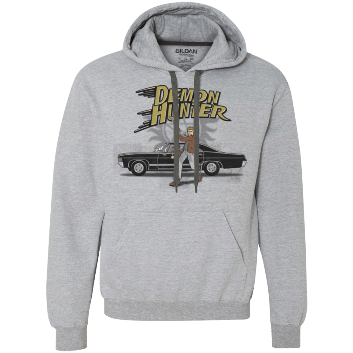 Sweatshirts Sport Grey / Small Demon Hunter Premium Fleece Hoodie