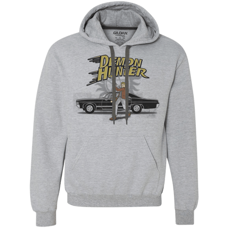 Sweatshirts Sport Grey / Small Demon Hunter Premium Fleece Hoodie