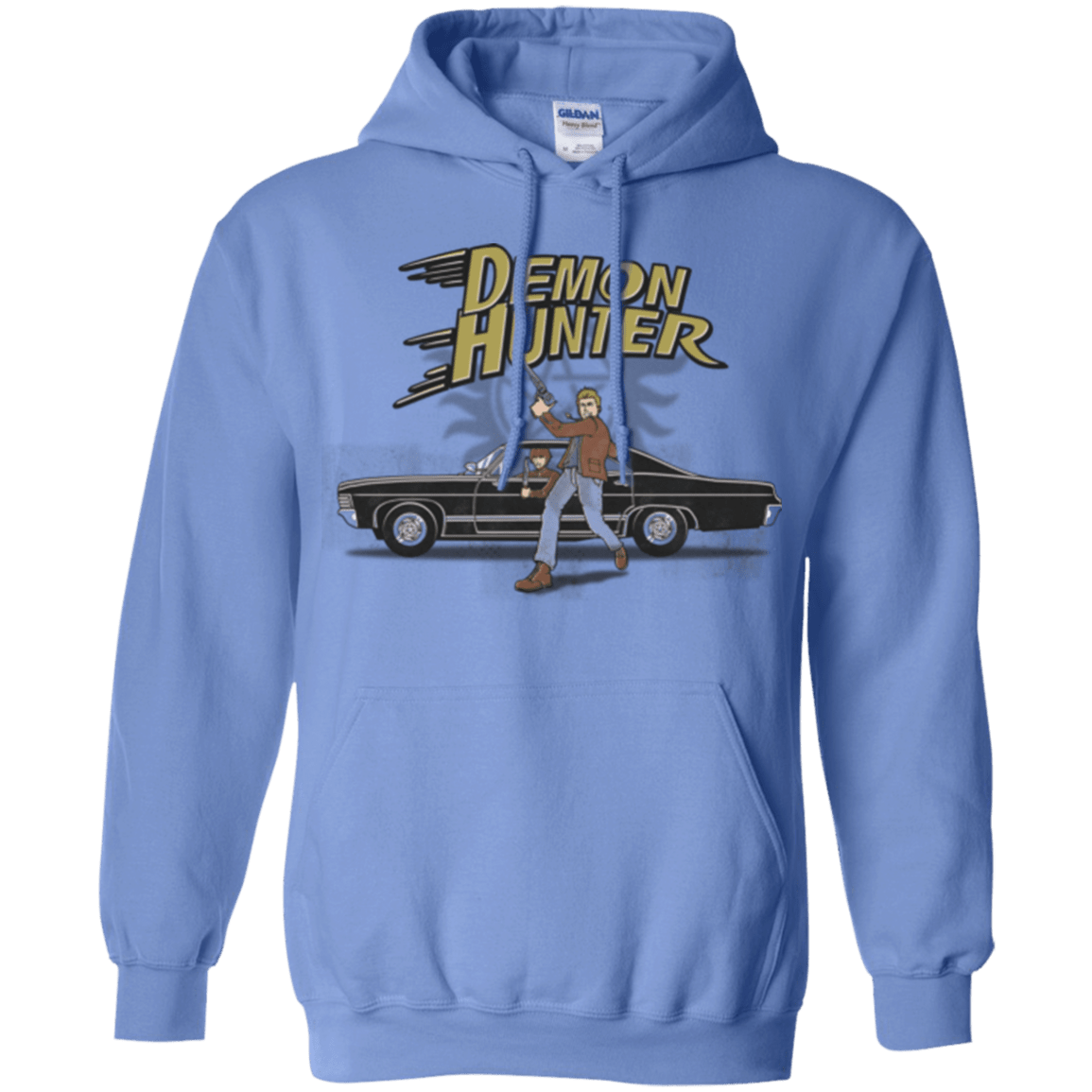 Sweatshirts Carolina Blue / Small Demon Hunter Pullover Hoodie