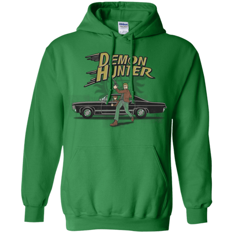 Sweatshirts Irish Green / Small Demon Hunter Pullover Hoodie