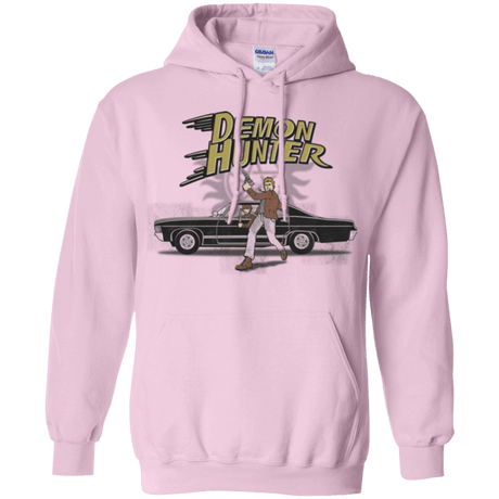 Sweatshirts Light Pink / Small Demon Hunter Pullover Hoodie