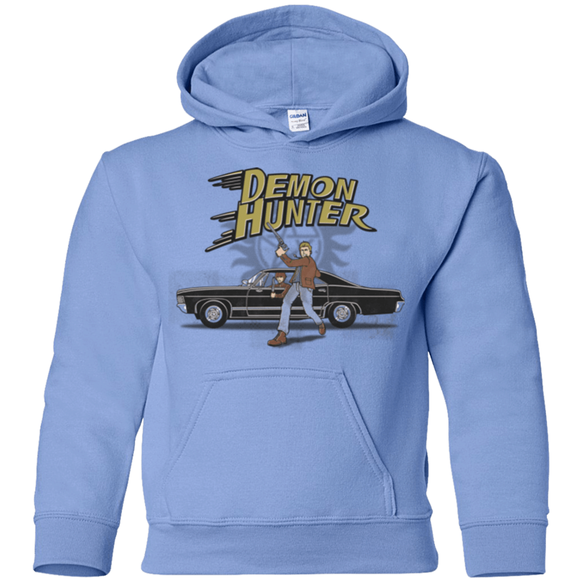 Sweatshirts Carolina Blue / YS Demon Hunter Youth Hoodie