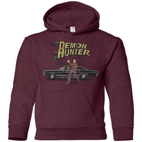 Sweatshirts Maroon / YS Demon Hunter Youth Hoodie