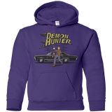 Sweatshirts Purple / YS Demon Hunter Youth Hoodie