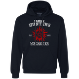 Sweatshirts Navy / Small Demon Hunters Premium Fleece Hoodie