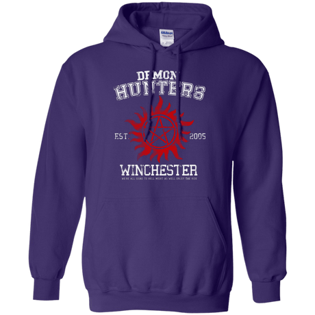 Sweatshirts Purple / Small Demon Hunters Pullover Hoodie