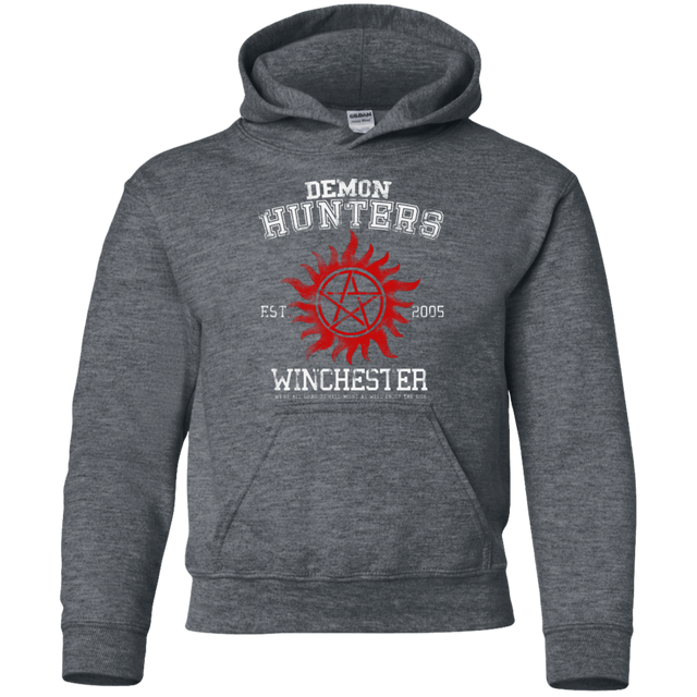 Sweatshirts Dark Heather / YS Demon Hunters Youth Hoodie