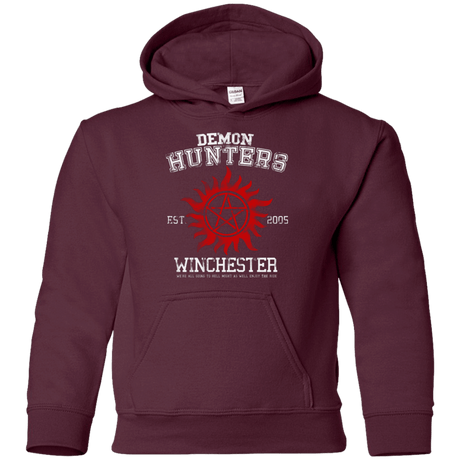 Sweatshirts Maroon / YS Demon Hunters Youth Hoodie