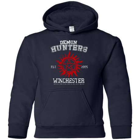 Sweatshirts Navy / YS Demon Hunters Youth Hoodie