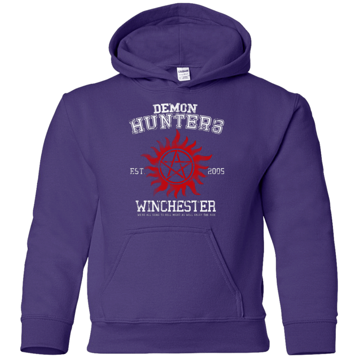 Sweatshirts Purple / YS Demon Hunters Youth Hoodie