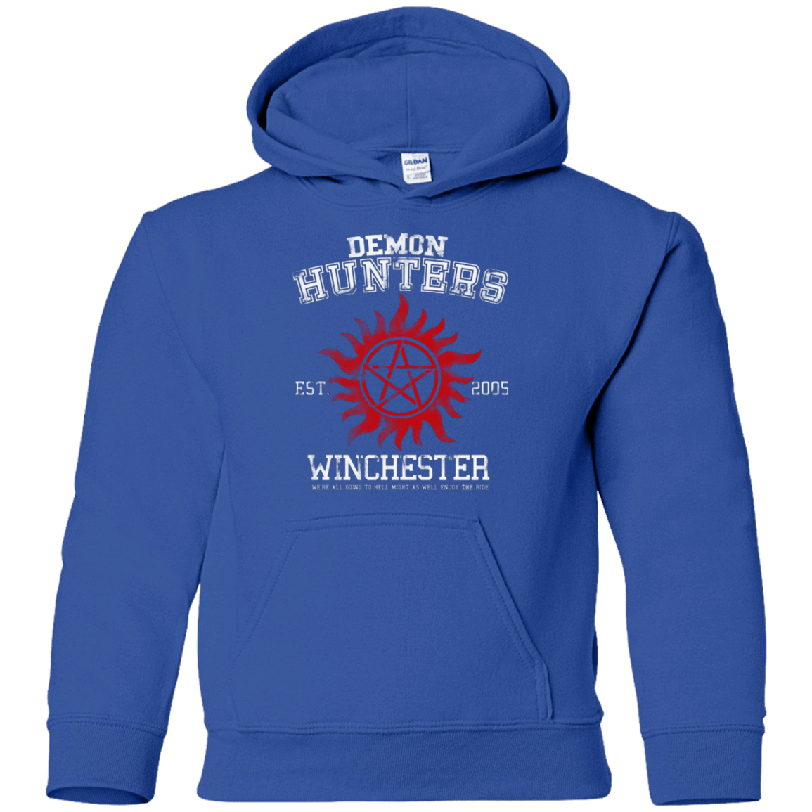 Sweatshirts Royal / YS Demon Hunters Youth Hoodie