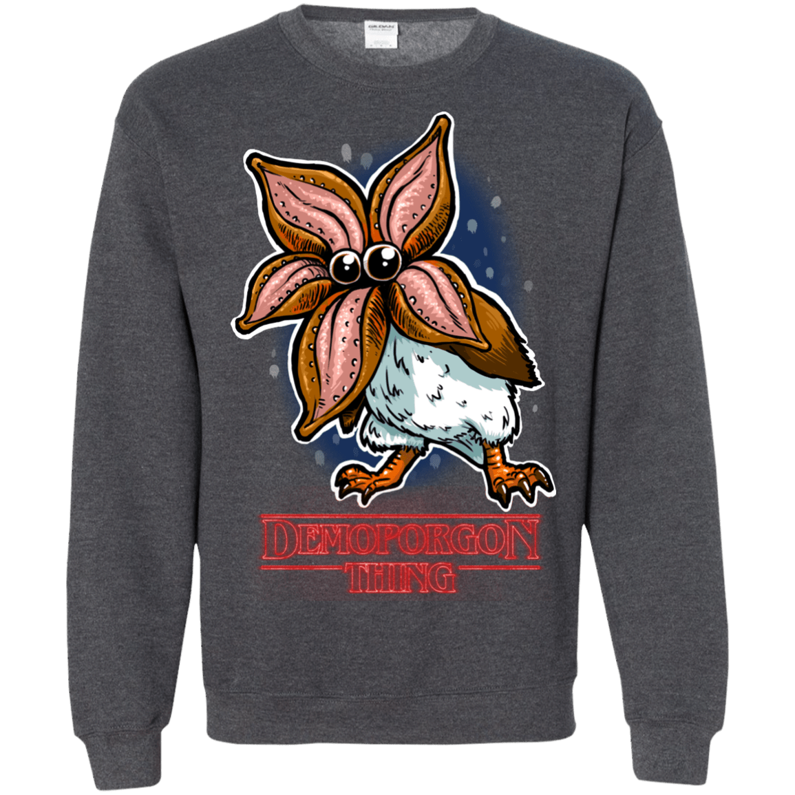 Sweatshirts Dark Heather / Small Demoporgon Crewneck Sweatshirt