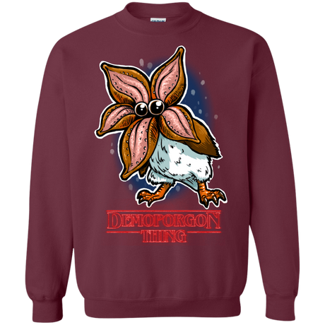 Sweatshirts Maroon / Small Demoporgon Crewneck Sweatshirt