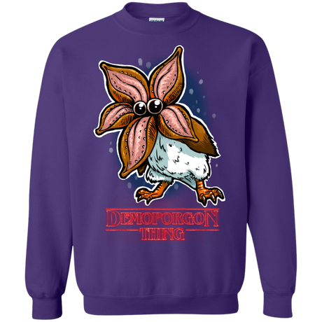 Sweatshirts Purple / Small Demoporgon Crewneck Sweatshirt