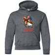 Sweatshirts Dark Heather / YS Demoporgon Youth Hoodie