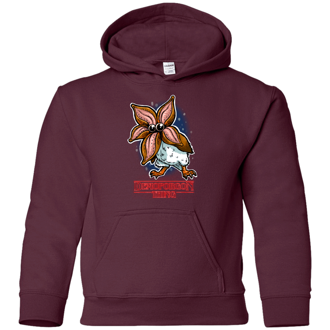 Sweatshirts Maroon / YS Demoporgon Youth Hoodie