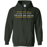 Sweatshirts Forest Green / Small Deploying Hotfixes For Food And Shelter Pullover Hoodie