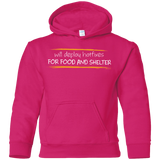 Sweatshirts Heliconia / YS Deploying Hotfixes For Food And Shelter Youth Hoodie