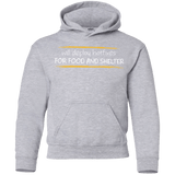 Sweatshirts Sport Grey / YS Deploying Hotfixes For Food And Shelter Youth Hoodie