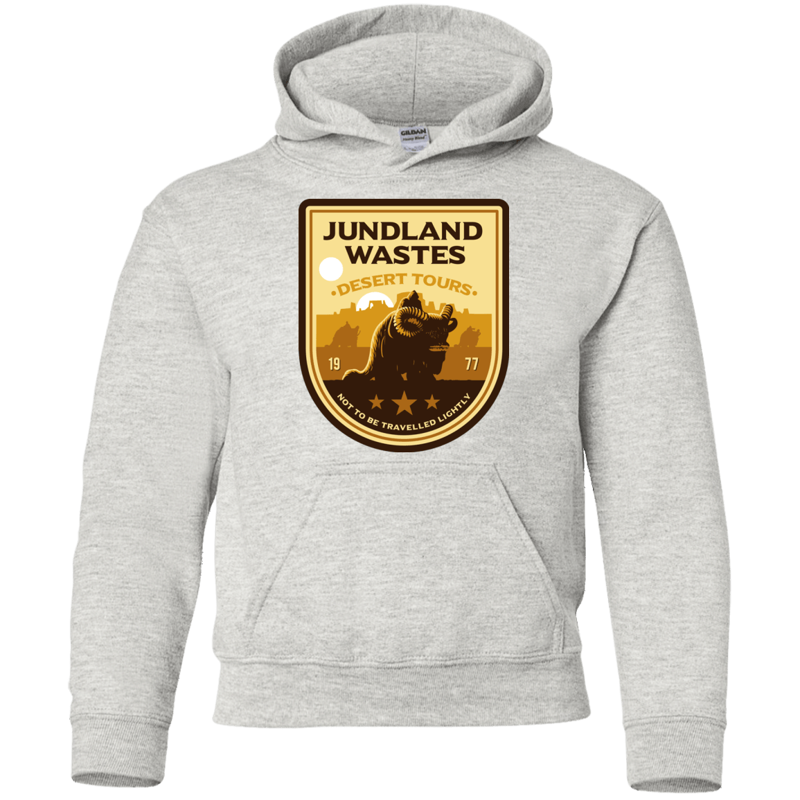 Sweatshirts Ash / YS Desert Tours Youth Hoodie