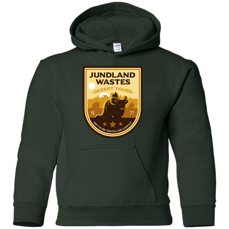 Sweatshirts Forest Green / YS Desert Tours Youth Hoodie