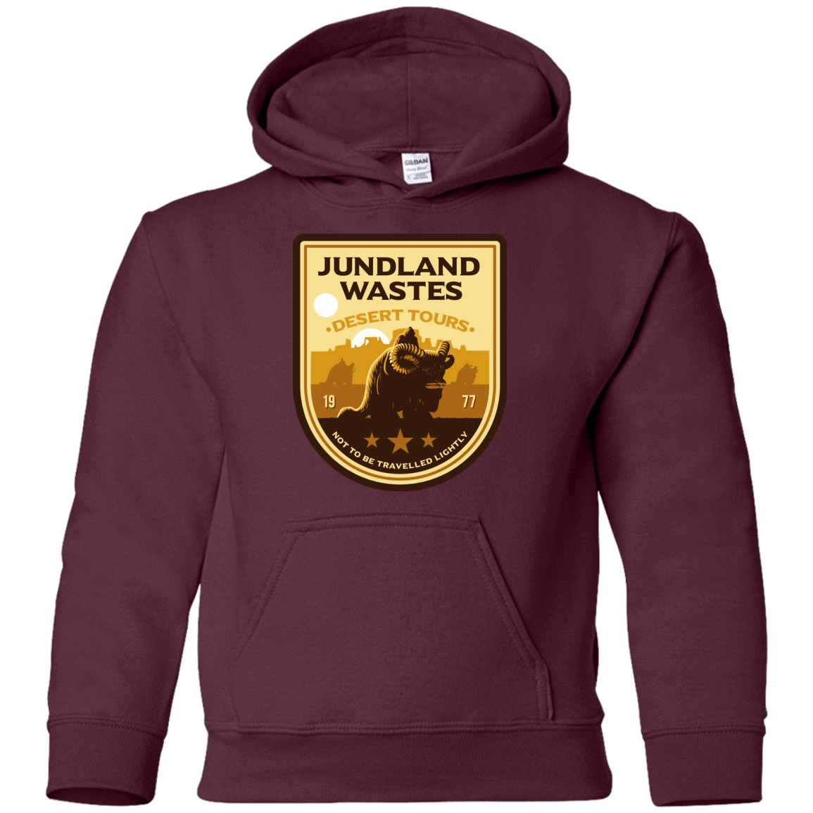 Sweatshirts Maroon / YS Desert Tours Youth Hoodie