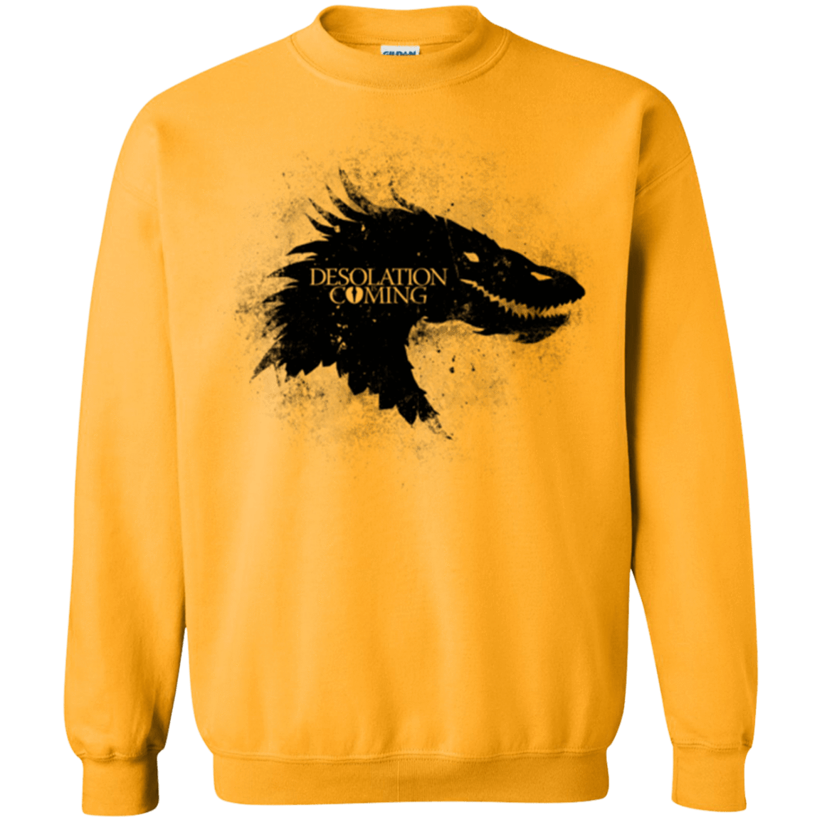 Sweatshirts Gold / Small Desolation is Coming Crewneck Sweatshirt