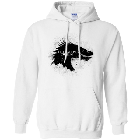 Sweatshirts White / Small Desolation is Coming Pullover Hoodie