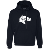 Sweatshirts Navy / Small Desolation is Coming white Premium Fleece Hoodie