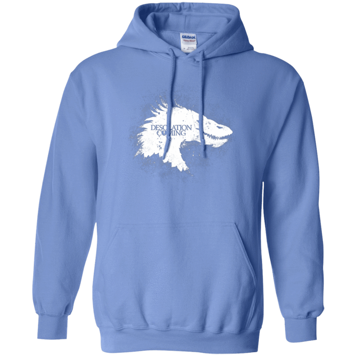 Sweatshirts Carolina Blue / Small Desolation is Coming white Pullover Hoodie