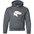 Sweatshirts Dark Heather / YS Desolation is Coming white Youth Hoodie