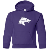 Sweatshirts Purple / YS Desolation is Coming white Youth Hoodie