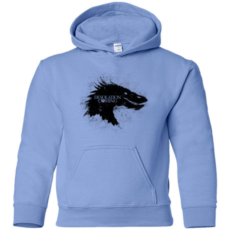 Sweatshirts Carolina Blue / YS Desolation is Coming Youth Hoodie