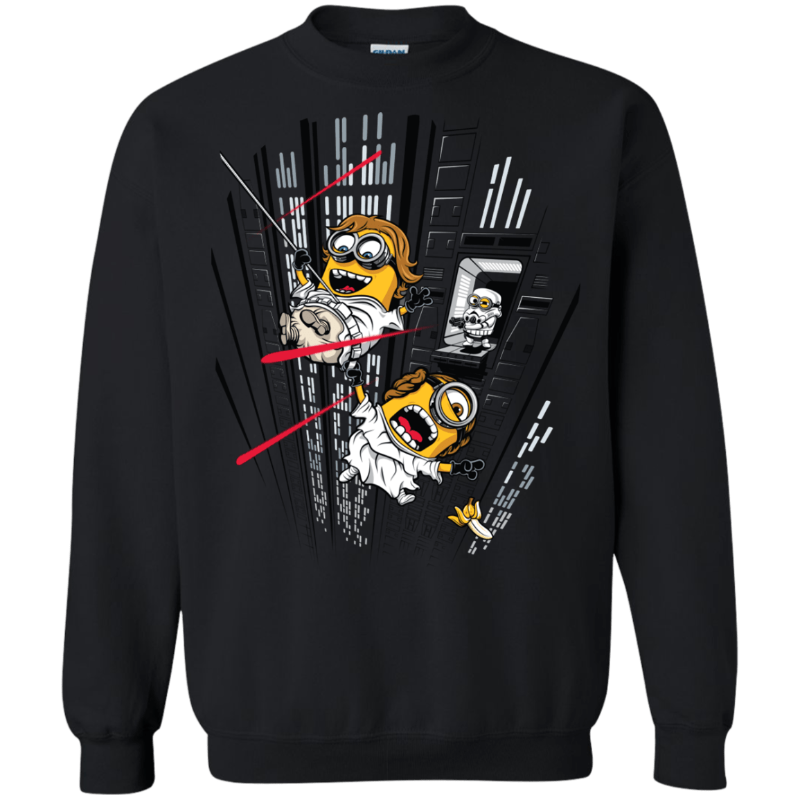 Sweatshirts Black / Small Despicable Escape Crewneck Sweatshirt
