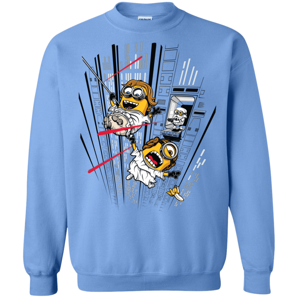 Sweatshirts Carolina Blue / Small Despicable Escape Crewneck Sweatshirt