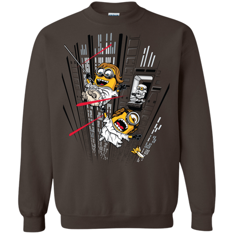 Sweatshirts Dark Chocolate / Small Despicable Escape Crewneck Sweatshirt