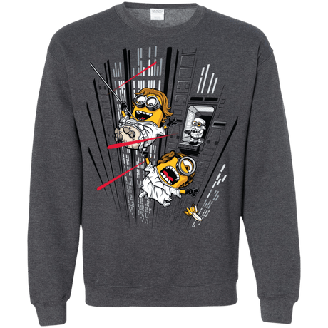 Sweatshirts Dark Heather / Small Despicable Escape Crewneck Sweatshirt